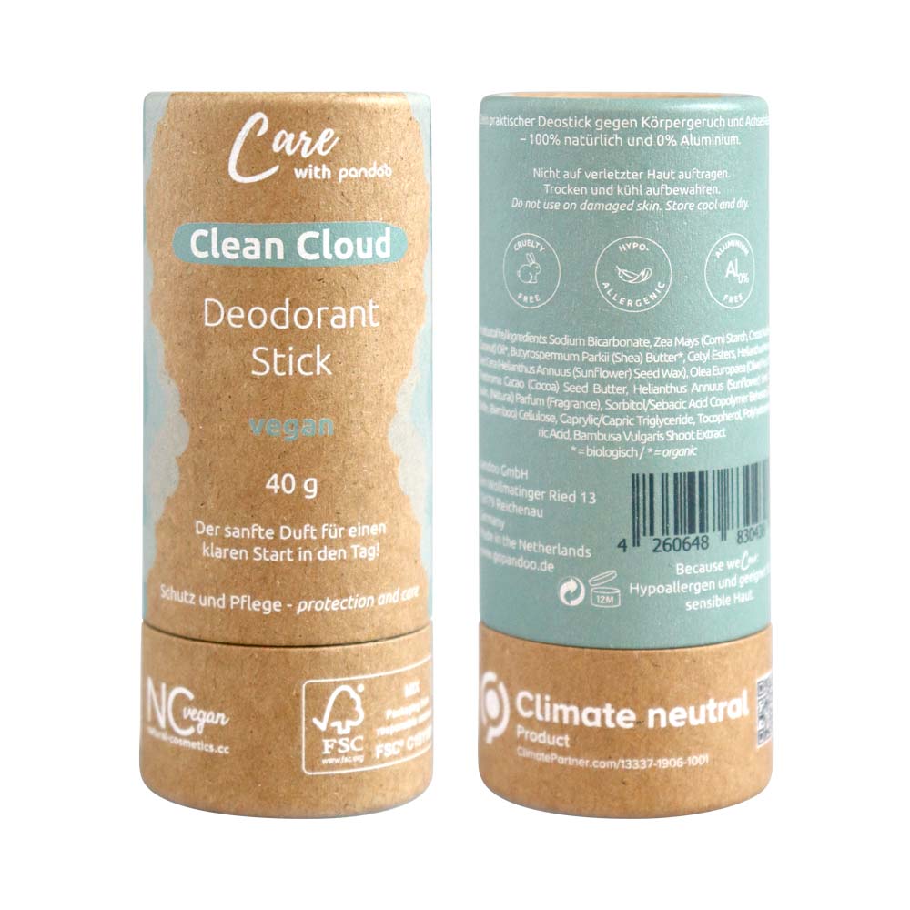 Pandoo Clean Cloud naturlig deodorant