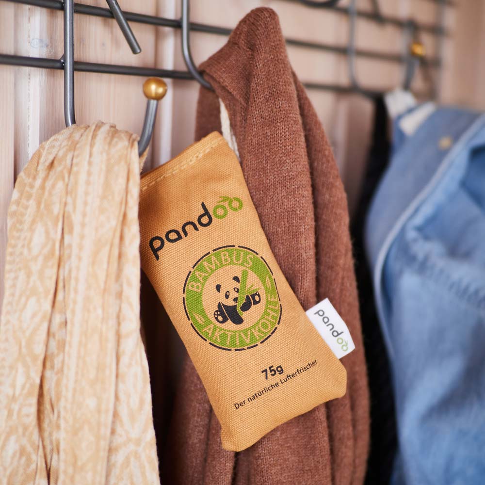 luftrensepuder med bambuskul lugtfjerner